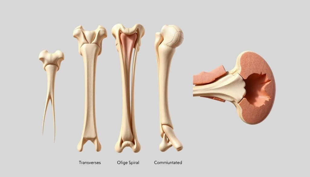 rodzaje złamania kości strzałkowej
