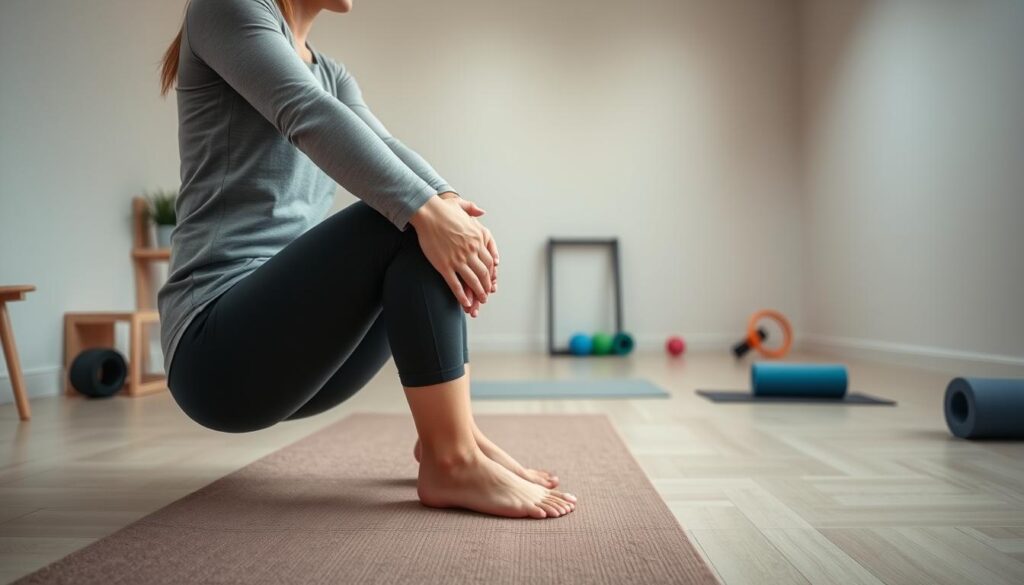 ćwiczenia łagodzące ból kolan
