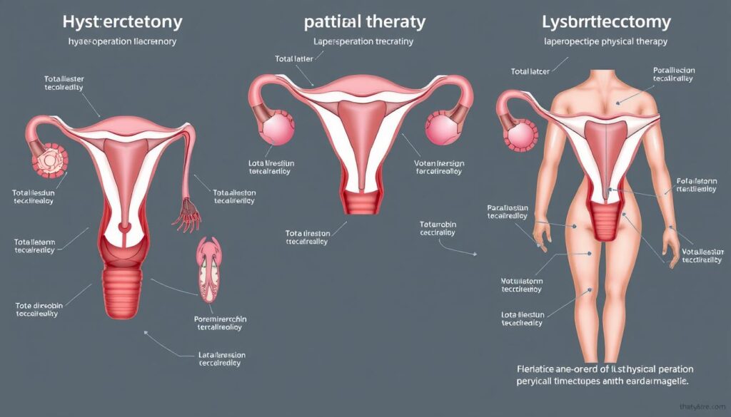 rodzaje histerektomii i ich wpływ na rehabilitację